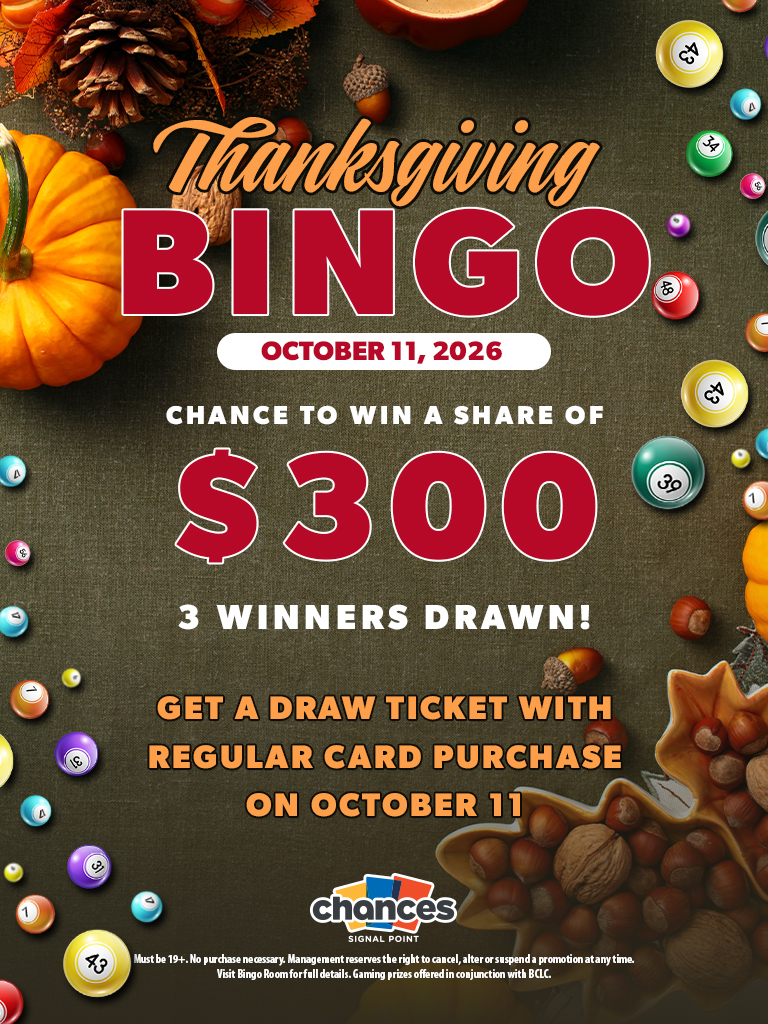 Thanksgiving Bingo
